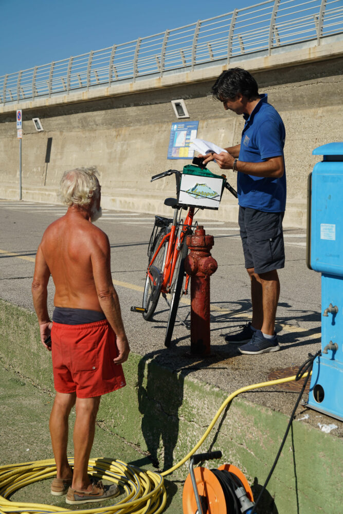 Agropoli Ormeggiatore Fahrrad