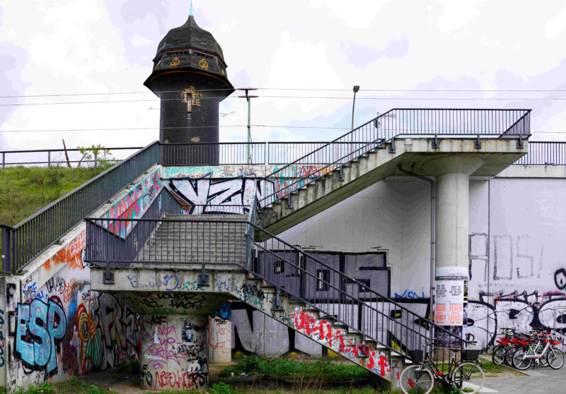 S-Bahn-Aufgang Berlin