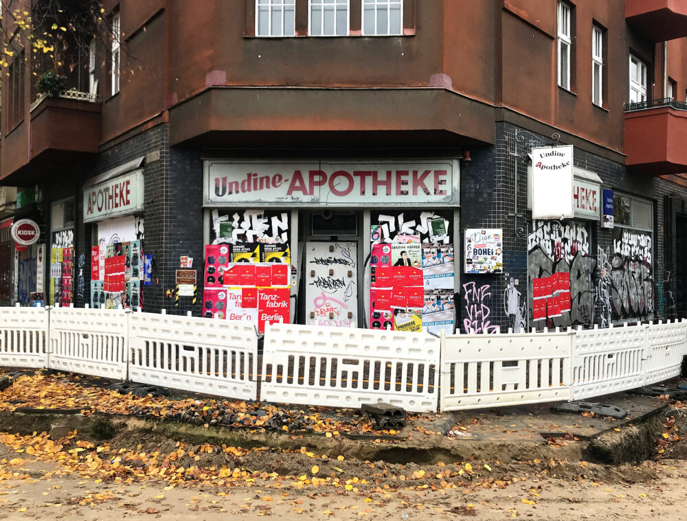 Berlin geschlossene Apotheke