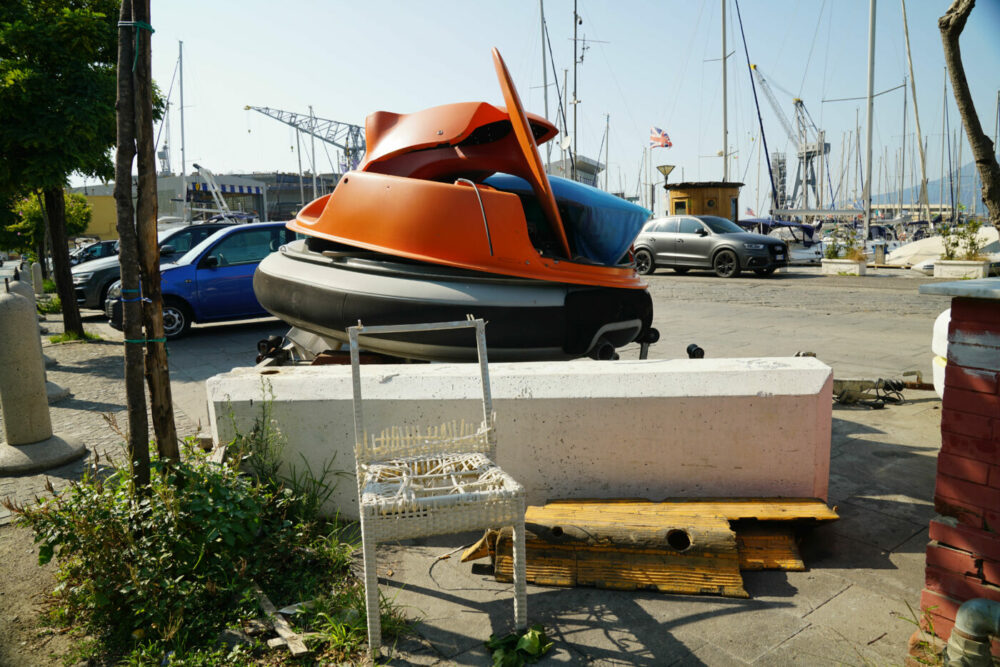 Castellammare di Stabia herumliegende Gegenstände