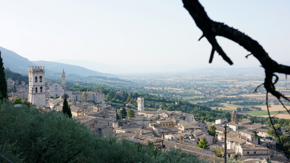 Assisi Von oben