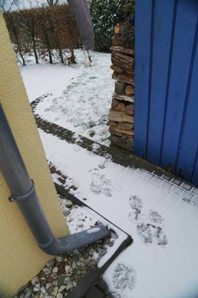 Spuren im Schnee