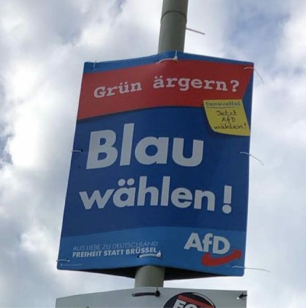 AFD Wahlplakat