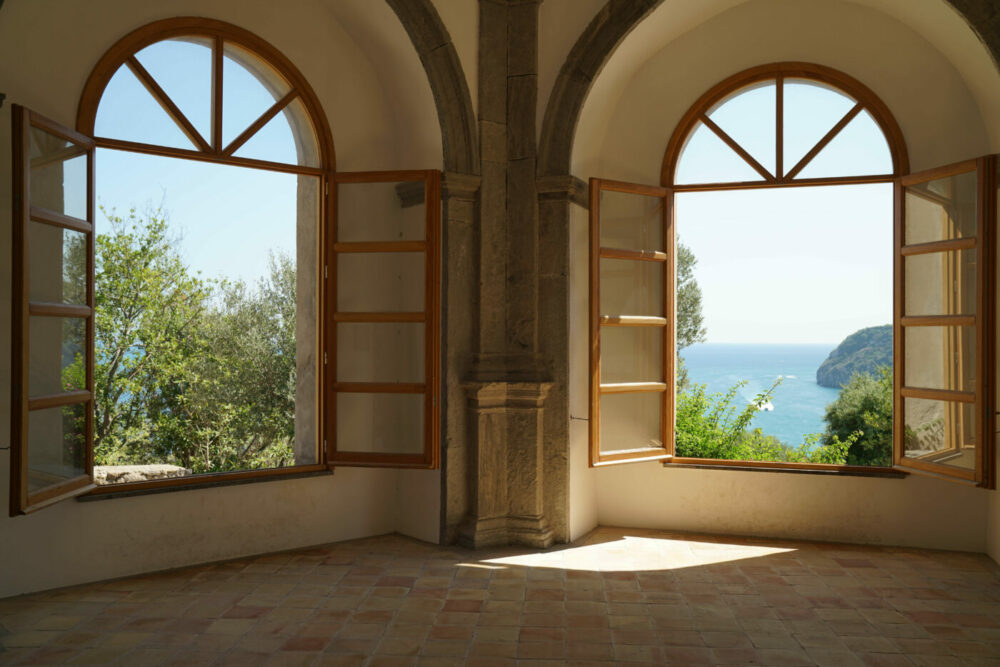 Ischia Aragoner Burg Herrschaftliches Gebäude